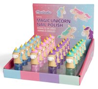 Little Unicorn Glitzernagellack Set für magische Nägel in 4 Farben