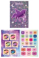 Galaxy Dreams Makeup Book by Martinelia with 16 Eyeshadows and 6 Lip Glosses