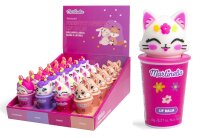 Martinelia Lip Gloss mit Tierkappen in 4 Farben und...
