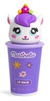 Martinelia Lip Gloss mit Tierkappen in 4 Farben und Düften für kreative Abenteuer