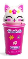 Martinelia Lip Gloss mit Tierkappen in 4 Farben und Düften für kreative Abenteuer