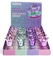 Crown Nail Polish für Kinder - Sicherer, kreativer Nagellack mit Kronen-Kappe