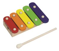 Ökologisches Holz-Xylophon mit 5 Tönen aus...
