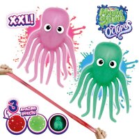 Set 3 x Magic Slime Mega XXL Klatsch Octopus