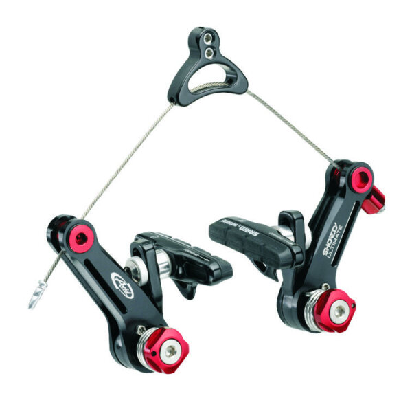 Felgenbremse shorty ultimate vorderrad schwarz