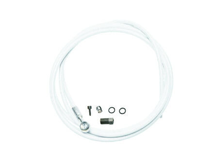 Bremsleitung XX Juicy Ultim 7 2000mm Alu Banjo weiss