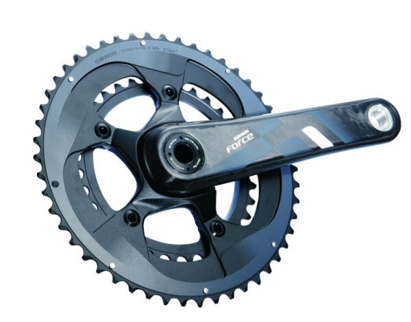 crank force22 175mm 50-34z sram chainring set yaw gxp