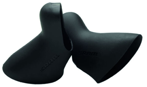 Rubber grips for etap lever pair black