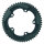 Chainring 50Z Road 50-34 red 11-speed 110 bcd black