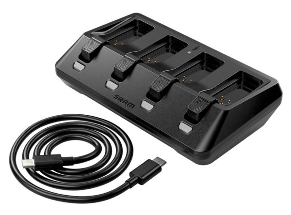 charger SRAM AXS 4-ports with USB-C cable