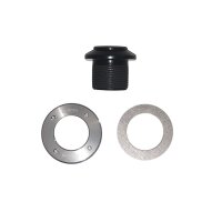 crank arm screw set self-removing M18/M30 dub silver...