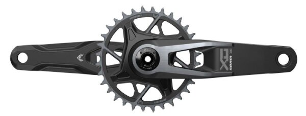 Kurbel X0 Eagle T-Type 32Z 165mm Q174 CL55 DUB MTB Wide Schwarz