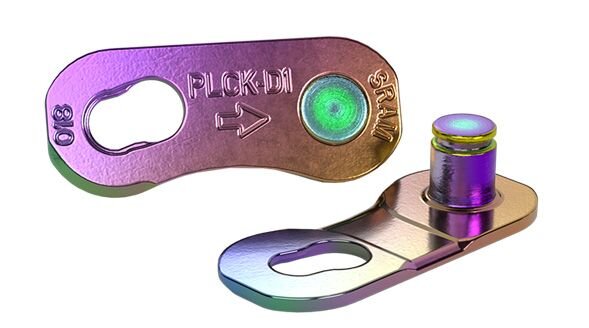 PowerLock Red AXS 12-speed 4 Stück D1 Regenbogen