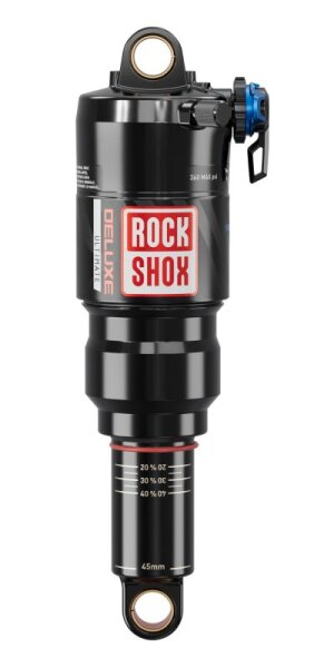 Deluxe ultimate rct damper 190x40 with red stickers