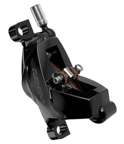 Bremssattelbaugruppe schwarz eloxiert Code Silver Stealth C1