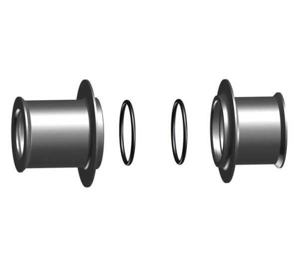 12x100 q10 vorderradnabenabdeckungen und o-ringe ki