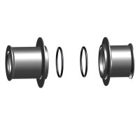 12x100 q10 vorderradnabenabdeckungen und o-ringe ki