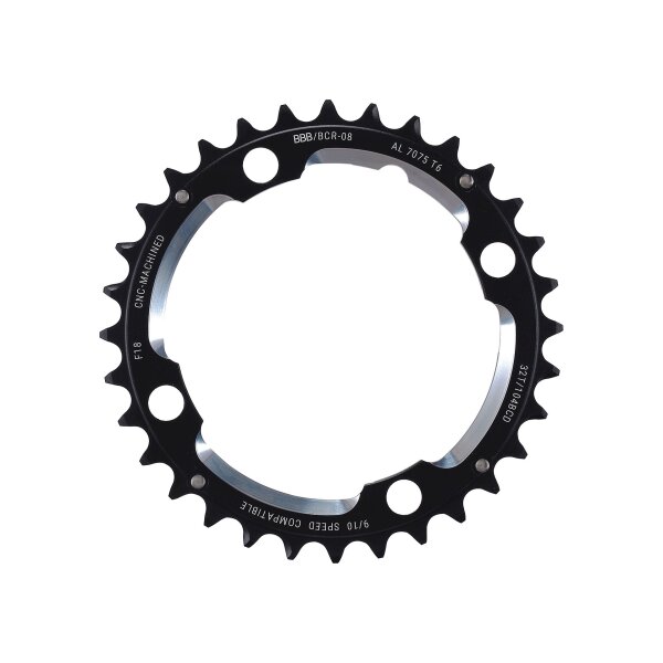 Kettenblatt 4-Arm 32 Zähne D=104 BCR-08 schwarz