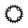 Chainring 4a 24 teeth D=64mm black