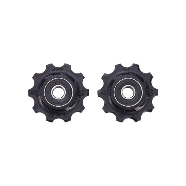 replacement wheels 10 teeth black BDP01