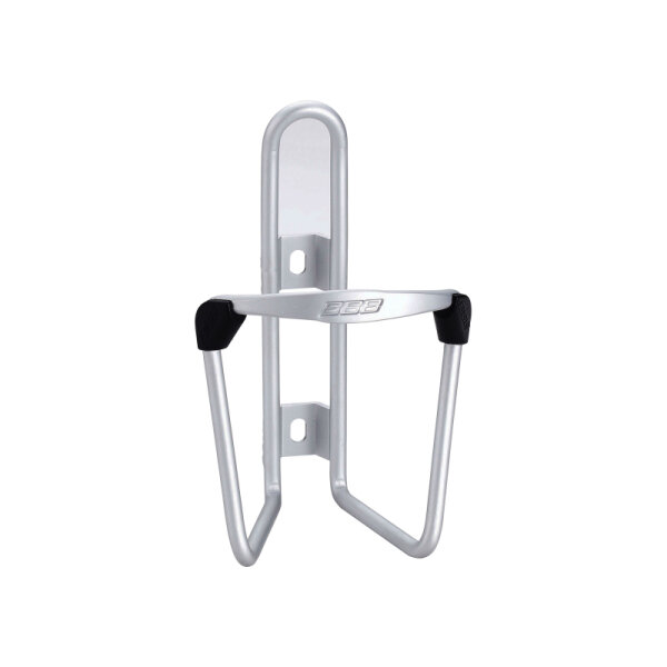 Bidonhalter fueltank silber anodisiert robust und leicht aus Aluminium