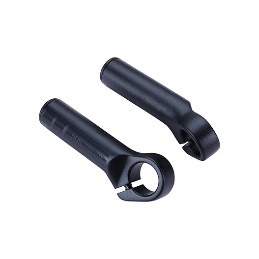 Handlebar horns Trailmonkey 100mm black lightweight aluminum ergonomic design