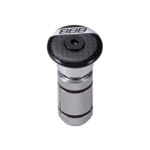 Ahead Abdeckung Powerhead 1 1/8" carbon mit Expander-Klemmmechanismus