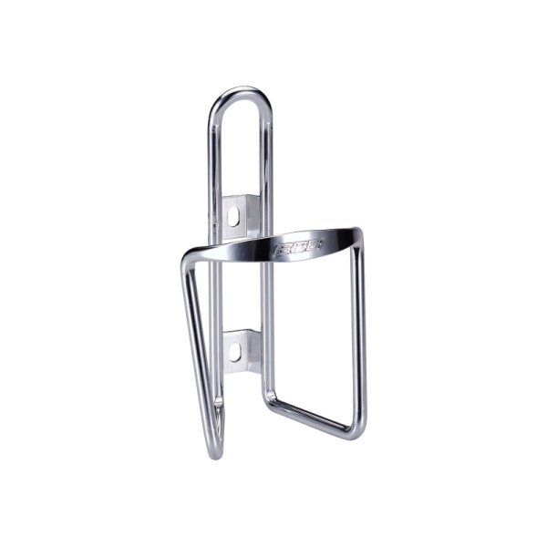 Bidonhalter Ecotank silber leichtes Aluminium mattschwarz und silber