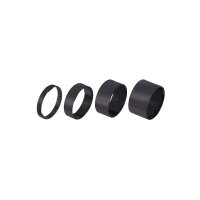 Spacer lightspace 1-1/8 aluminium spacerset black BHP-36