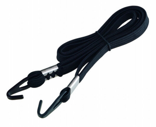 Elastische gurte zur gepäckbefestigung auf dem gepäckträger