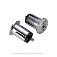 Endkappen screwon chrom 2 Stück für Lenkerband