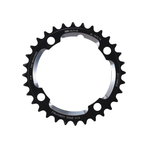 Kettenblatt 4-Arm 32Z D=104 CNC-gefrästes Aluminium 7075 T6