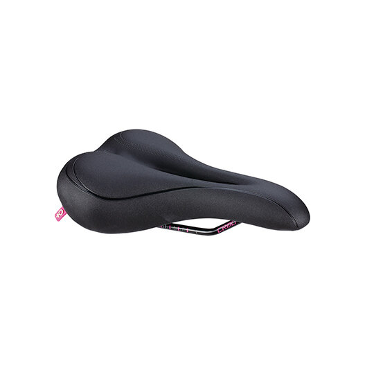 Sattel ladysport anatomisch 162x256mm schwarz für Rennrad MTB