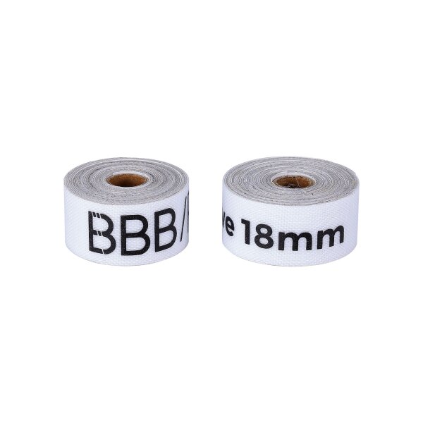 self-adhesive rim tape 25mm x 2m white 2 pieces