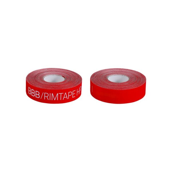 Rim Tape hp adhesive 25mm x 10m rot hochdruckfestes Felgenband