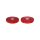 rim tape bti-96 22mm x 45m red very durable for mtb trekking and road