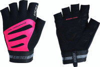 Handschuhe Sommer Equipe kurze Finger unisex schwarz-rot XL