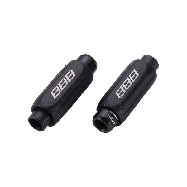 Einstellschrauben 5mm 2stk schwarz Inline-Schaltzuggegenhalter