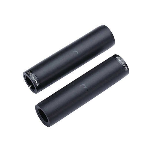 Griffe silikon geschraubt 130mm schwarz