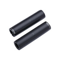 Griffe silikon geschraubt 130mm schwarz