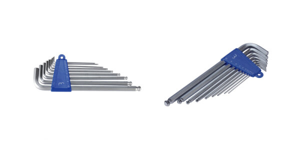 Inbus-Set 1.5 2 2.5 3 4 5 8 10 mm