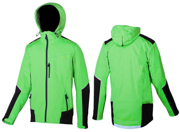 Regenjacke DeltaShield grün-blau unisex XXXL 10000mm Wassersäule