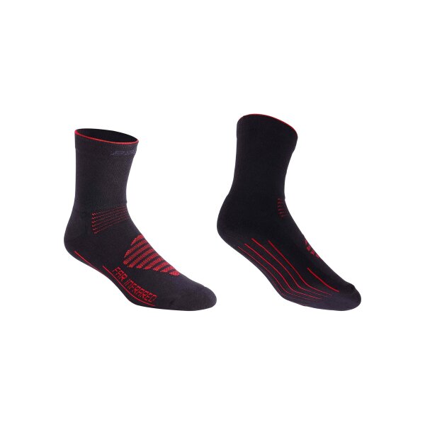 winter sock firfeet black-red 35-38 with farinfrared technology