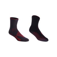 Wintersocke firfeet schwarz-rot 39-43 mit farinfrared...