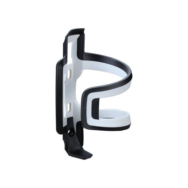 Bidonhalter DualAttack schwarz-weiss matt Composite 42g inkl. Inoxschrauben