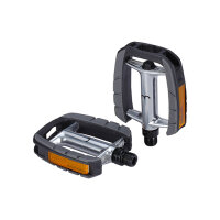 Trekking pedal alu-kunststoff crmo achse silber-grau mit...