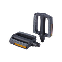 Trekking Pedal Kunststoff Boron Achse schwarz-grau mit...