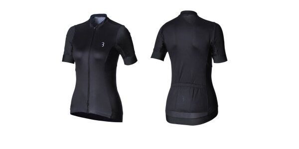 jersey lady short sleeve omnium black m