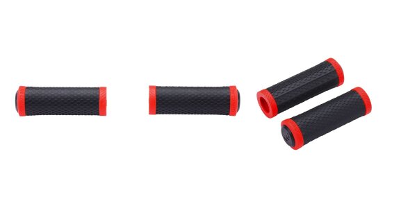 Lenkergriff Viper 92mm schwarz rot