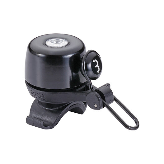 Glocke Noisy Messing schwarz